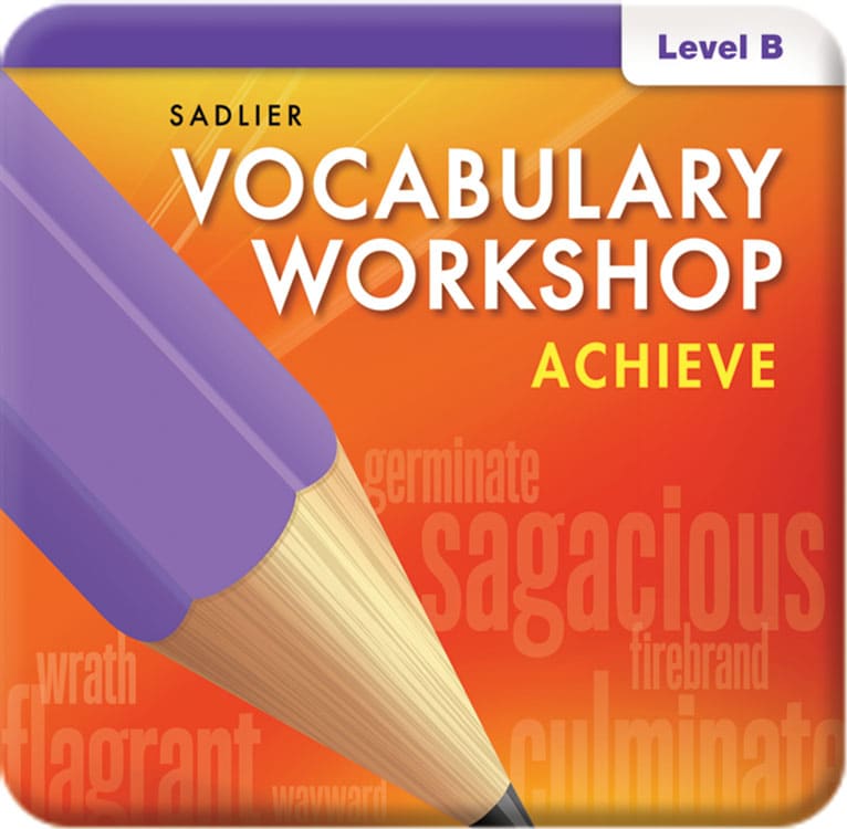 Shop | Vocabulary Workshop Achieve Interactive Edition | Gr. 6–12+